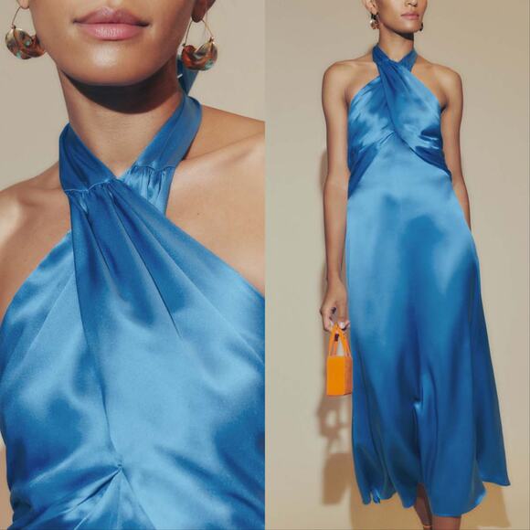 Reformation Maddison Silk Dress - Picture 1 of 5